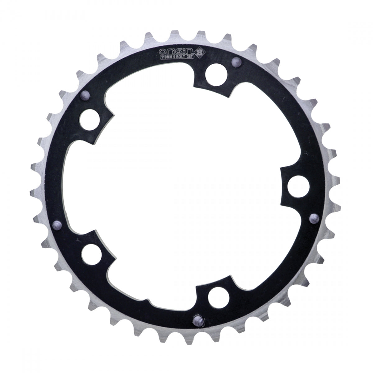 CHAINRING OR8 110mm 36T BK/SL