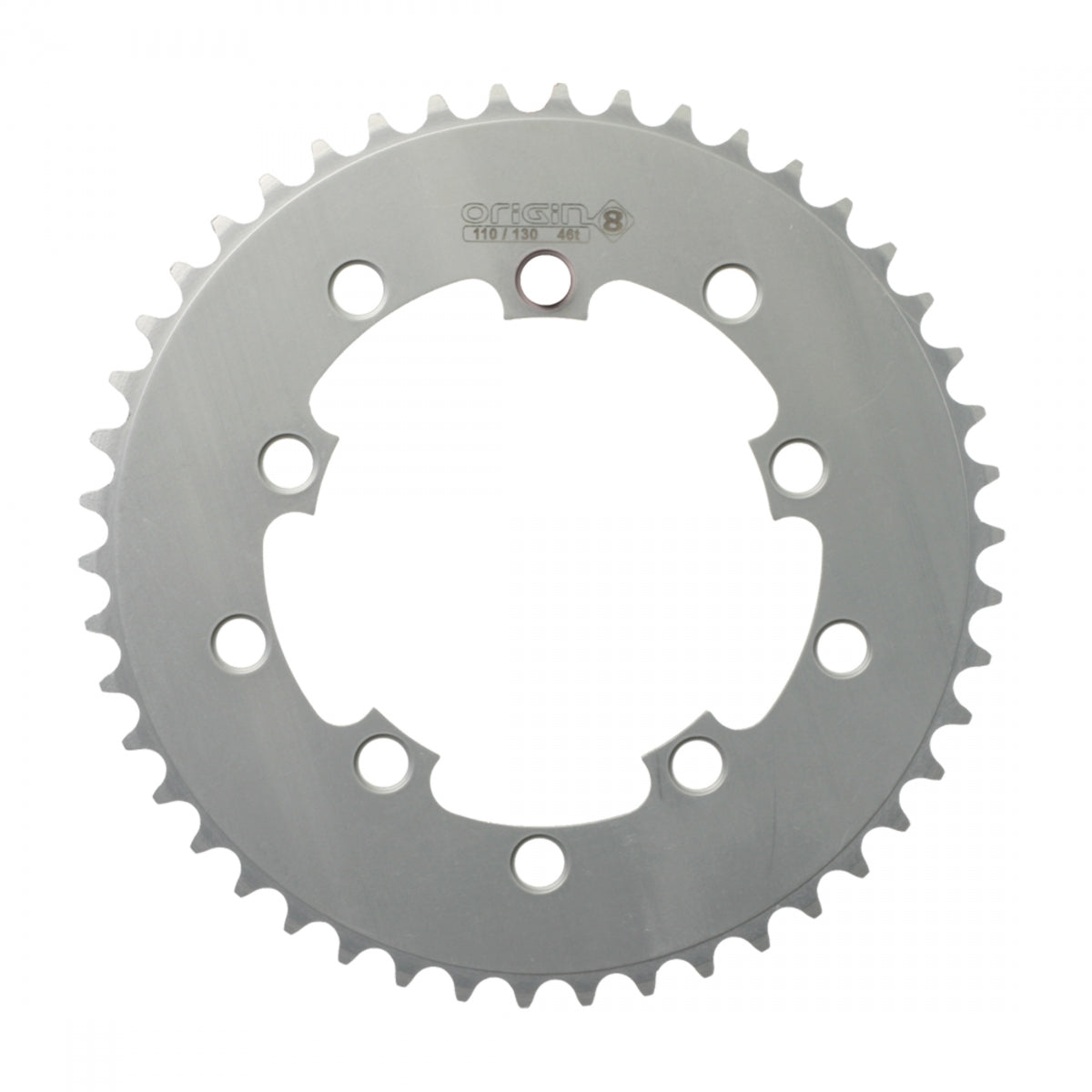 CHAINRING 10H OR8 46T 110/130 SIL 1/8