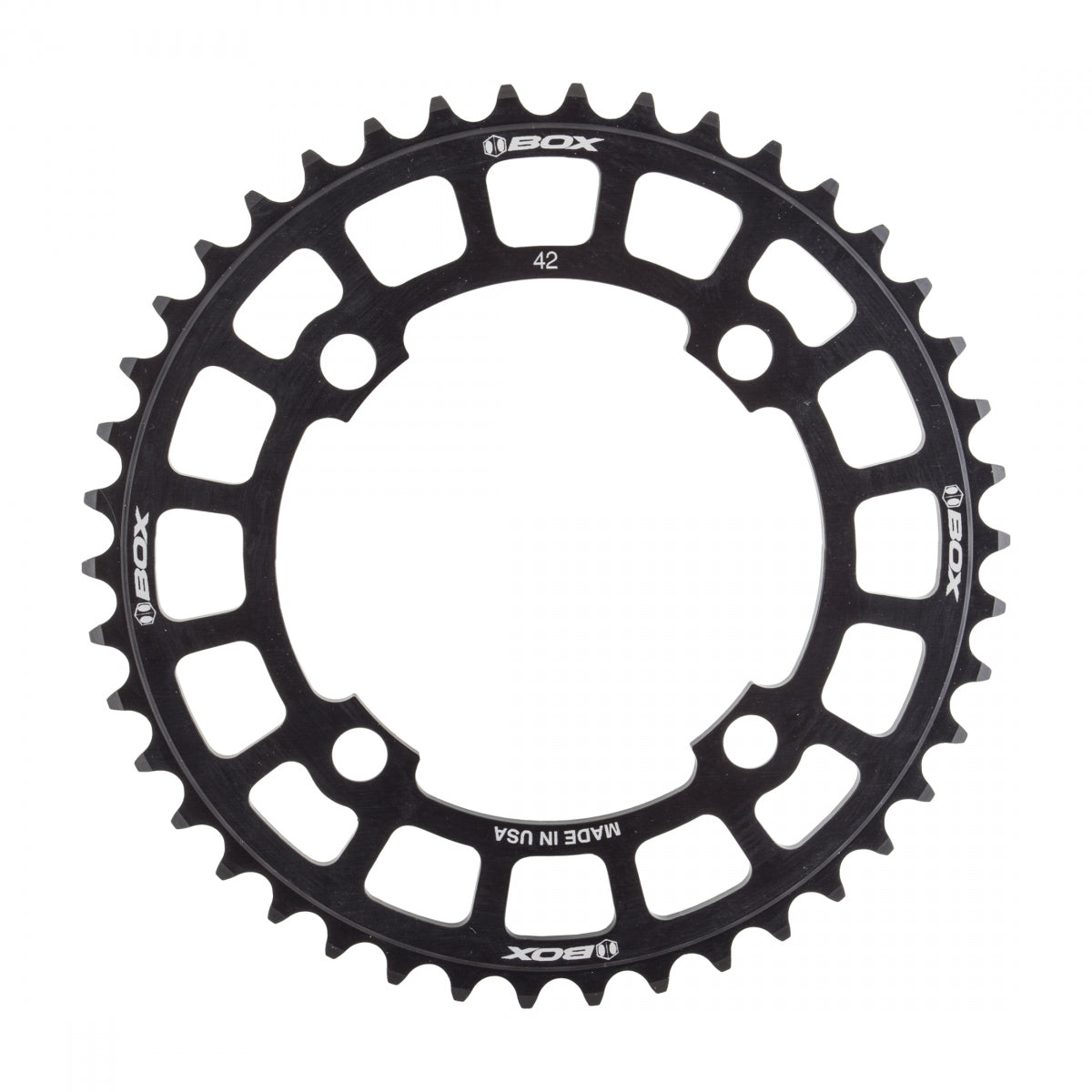 CHAINRING BOX TWO BMX 104mm 42T 4B BK