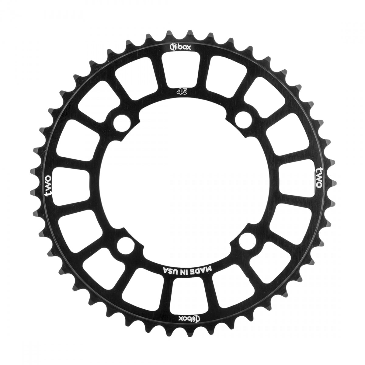 CHAINRING BOX TWO BMX 104mm 45T 4B BK