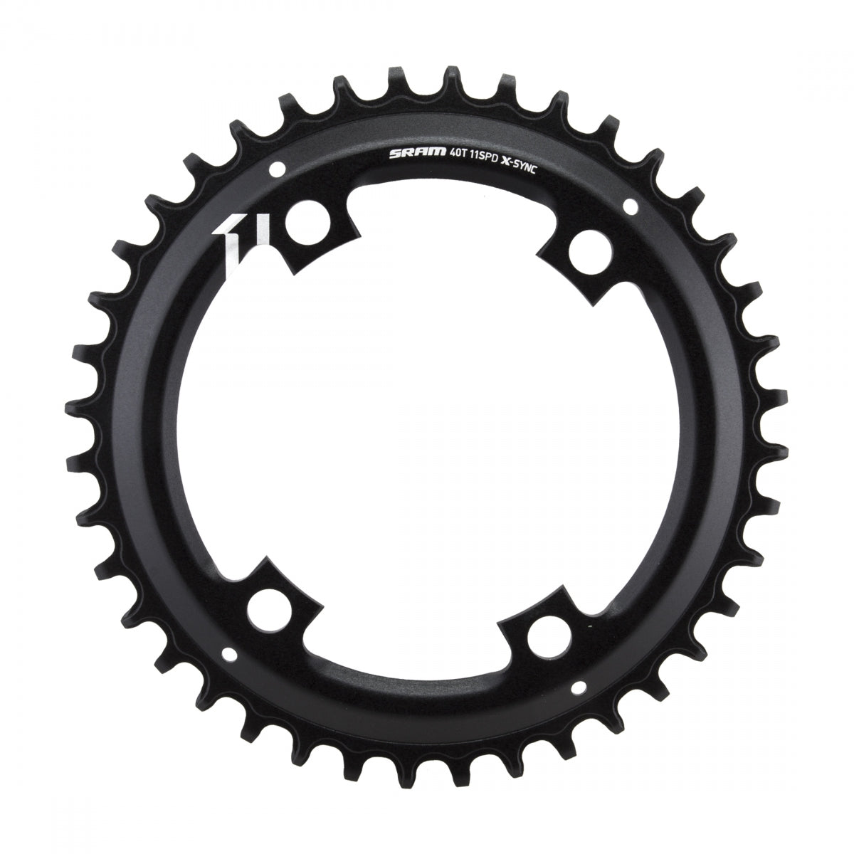 CHAINRING SRAM 40T XSYNC ASYM 4-bolt 110 11s BLK