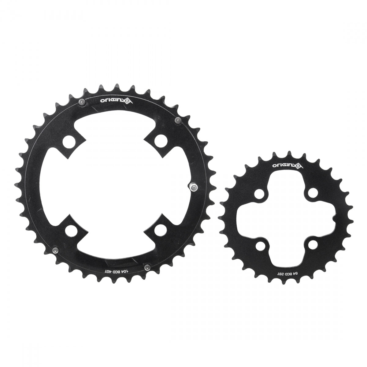 CHAINRING OR8 THRUSTER 64/104mm 28/40T 10/11s 4B SET BK