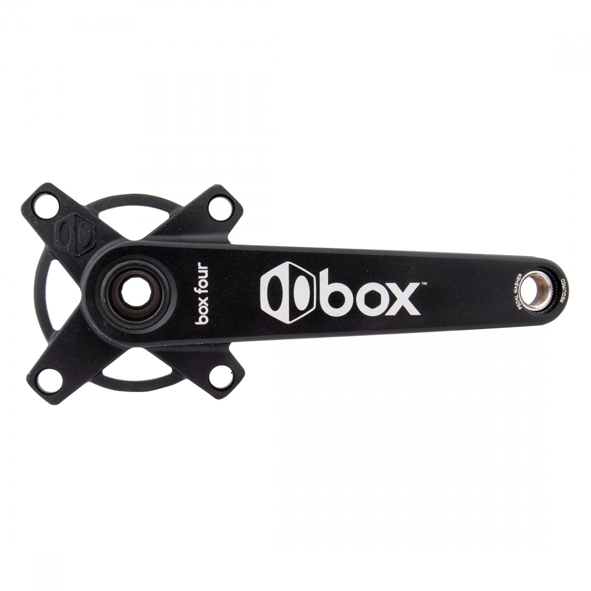 CRANKSET BOX FOUR 2pc ALY 170 24mmAXLE 104mm BK