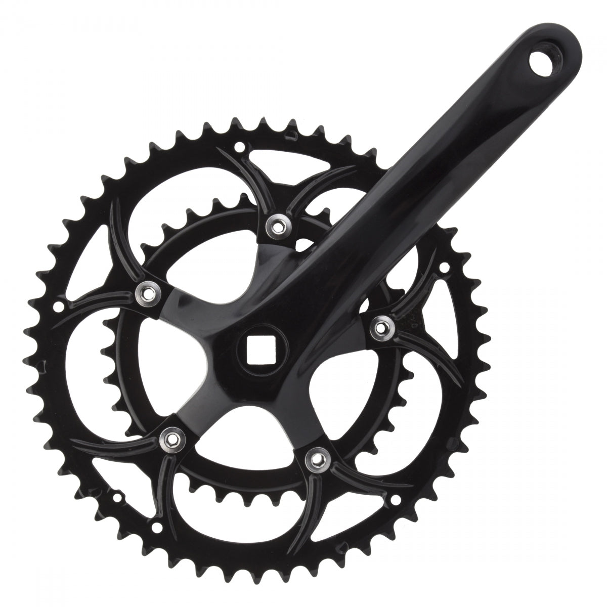 CRANKSET SUNLT RD 172x50/34 SQ BLK