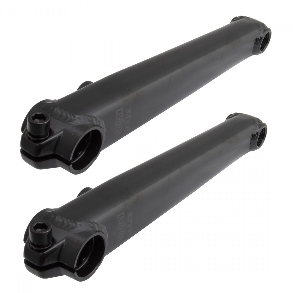 CRANKARM SET SUNDAY SAKER V2 RHD/LHD 165 3pc 22mm CROMO w/19mm MID BB BK