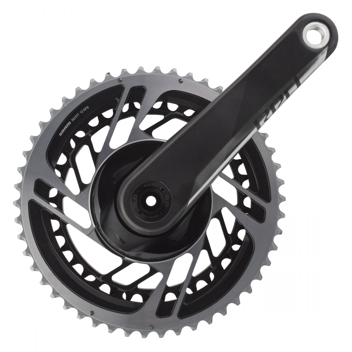 CRANKSET SRAM RED AXS 172x50/37 DUB NoBB SL/GY
