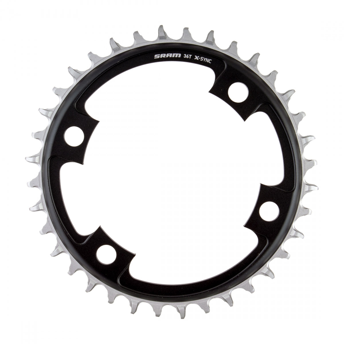 CHAINRING SRAM 36T 107mm 4B X-SYNC ROAD BK