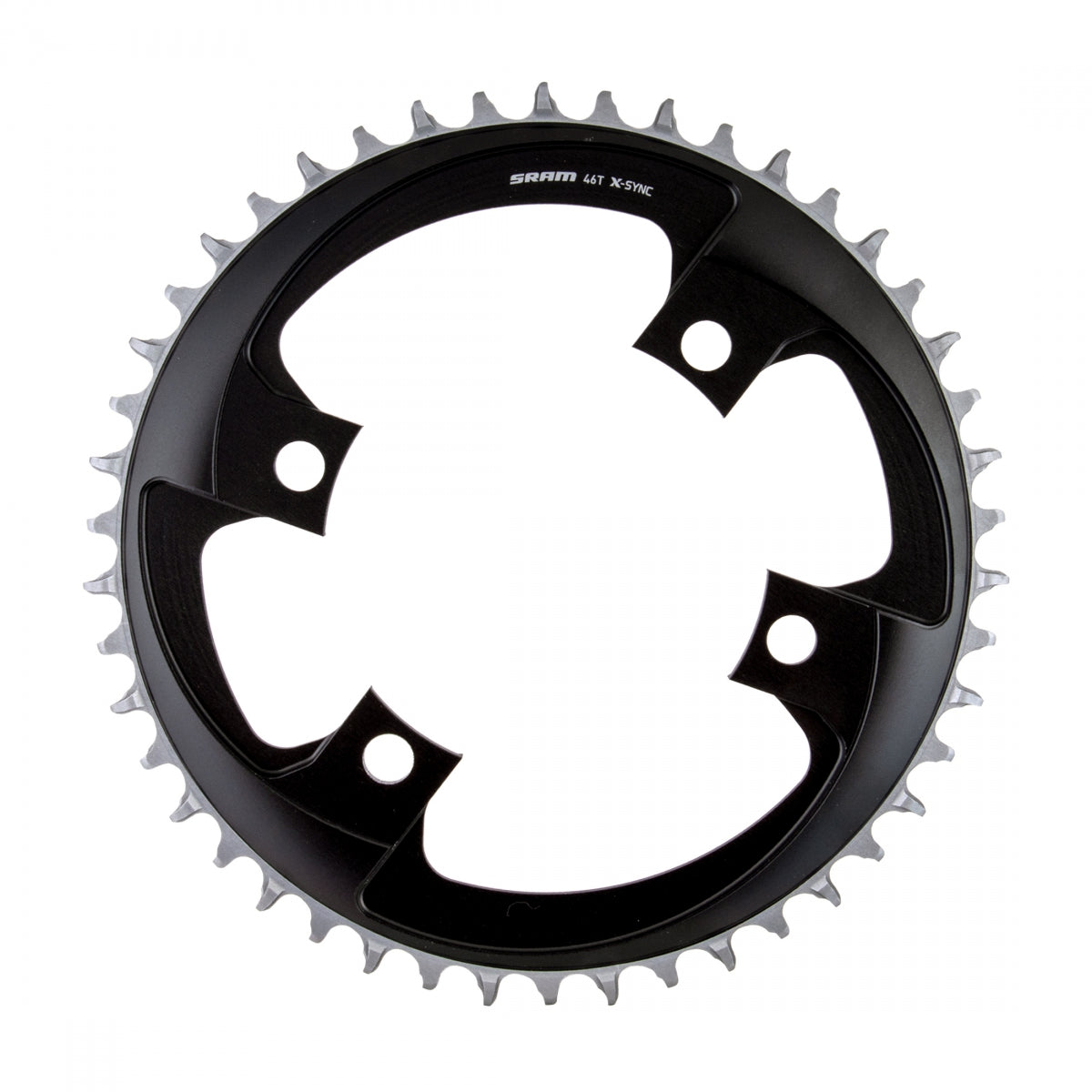 CHAINRING SRAM 46T 107mm 4B X-SYNC ROAD BK
