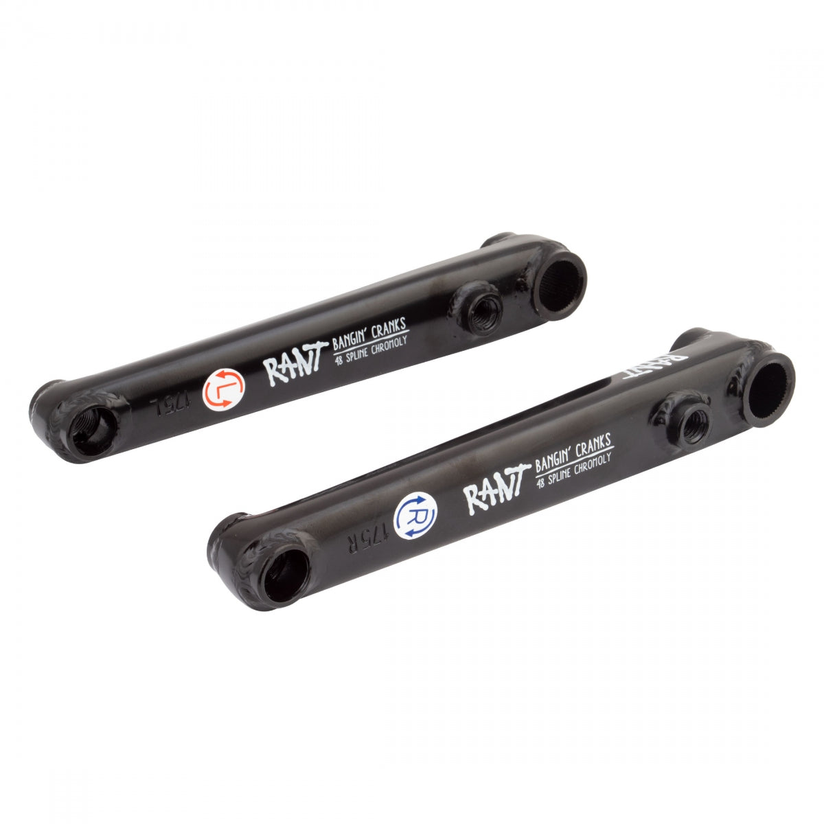 CRANKSET RANT BANGIN 48 RHD/LHD 175 3pc 19mm 48-SPLINE CROMO BK