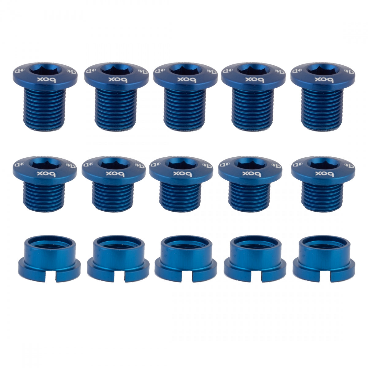 CHAINRING BOLT SET BOX ONE 7075 ALY 15pc BU