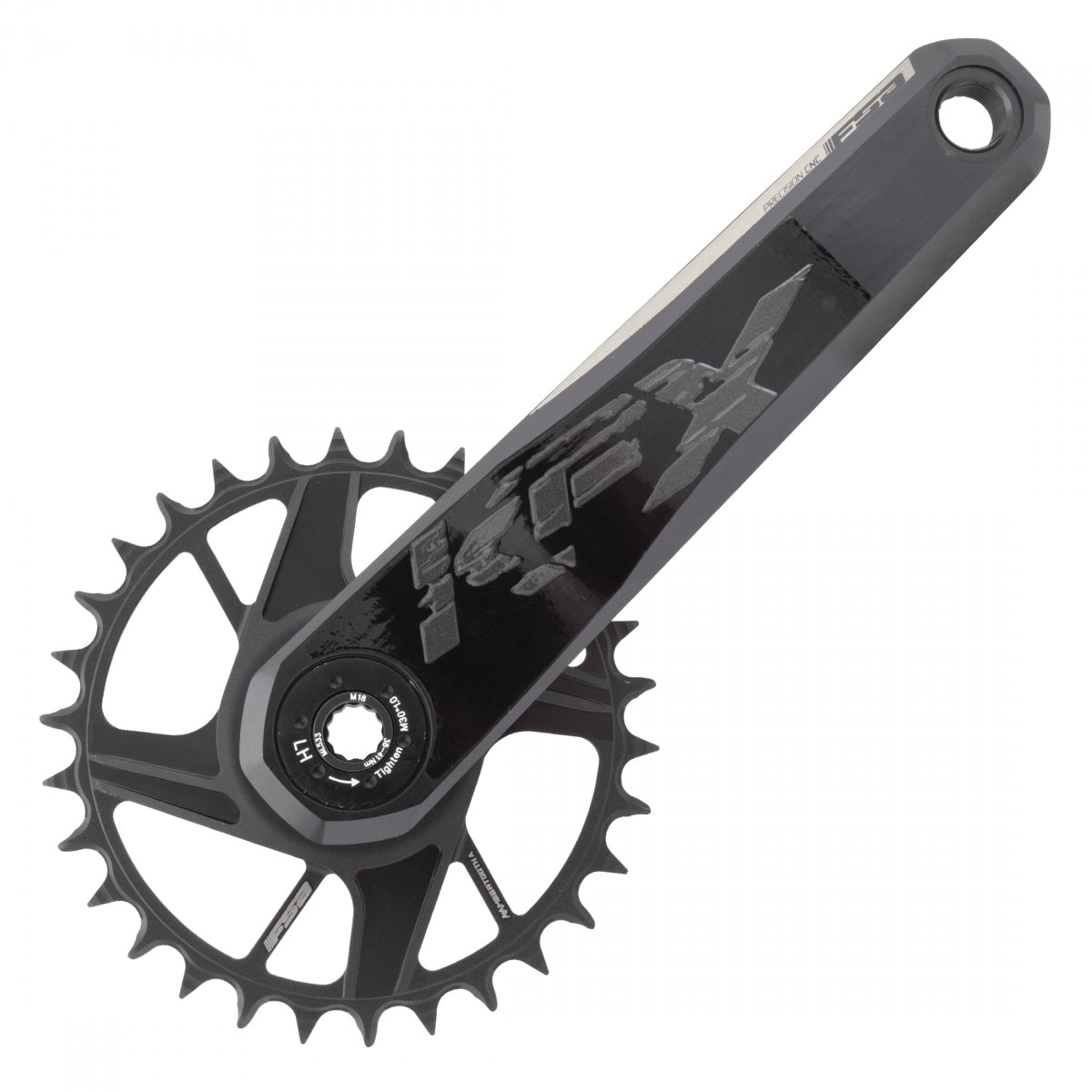 CRANKSET FSA KFX DM 1xDIRECT 175x30 BK no/BB