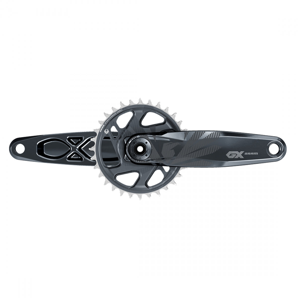 CRANKSET SRAM GX EAGLE 175x32 DM DUB XSYNC2 w/oCUPS LUNAR 12s