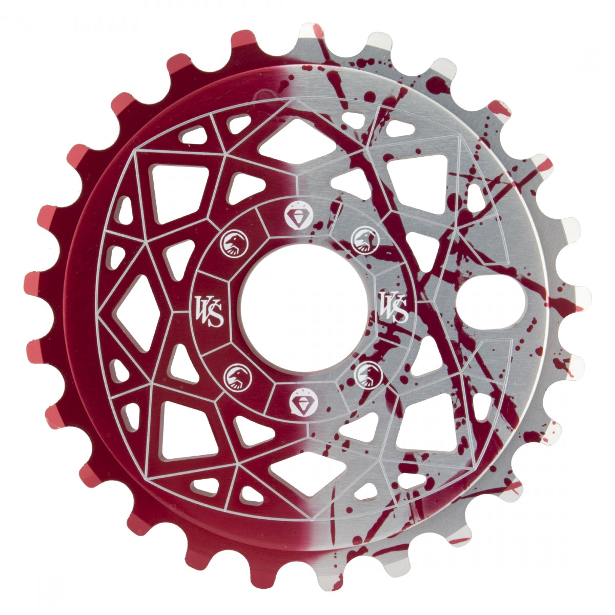 CHAINRING 1pc TSC 25T 1/8 VVS CR-RD