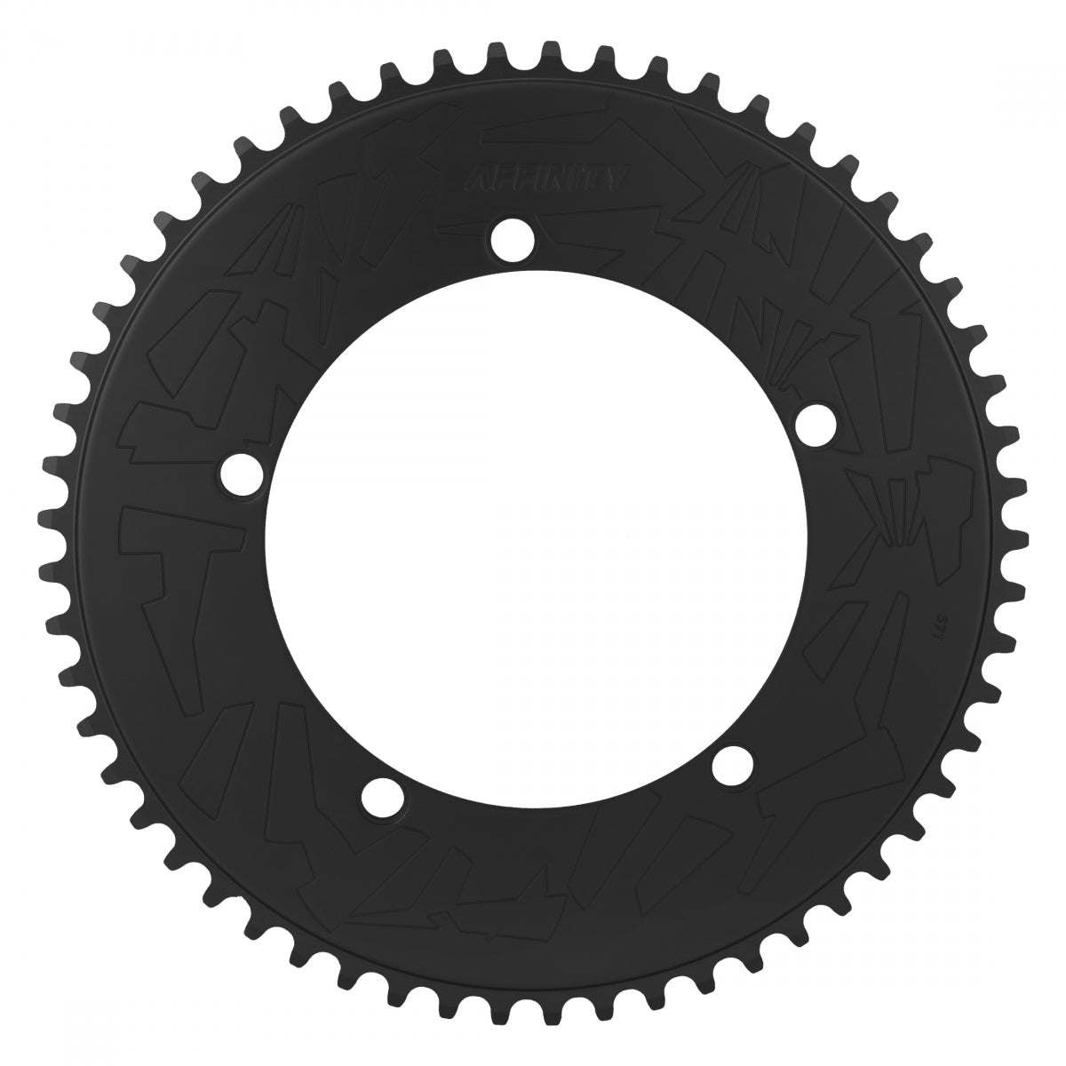 CHAINRING AFFINITY PRO 144mm 57T ALY HARD-ANO BK