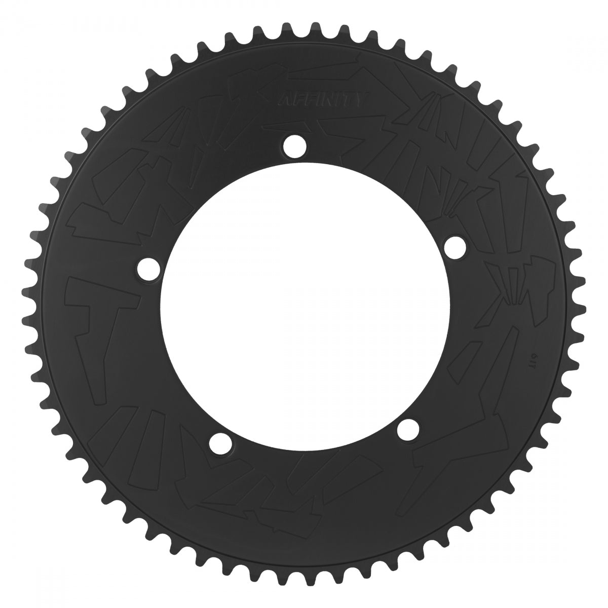 CHAINRING AFFINITY PRO 144mm 61T ALY HARD-ANO BK