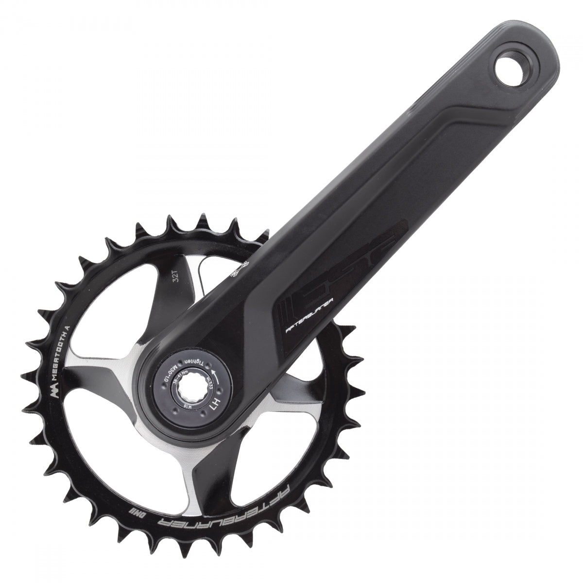 CRANKSET FSA AFTERBURNER 1xDIRECT 170x32 BB392EVO BK no/BB