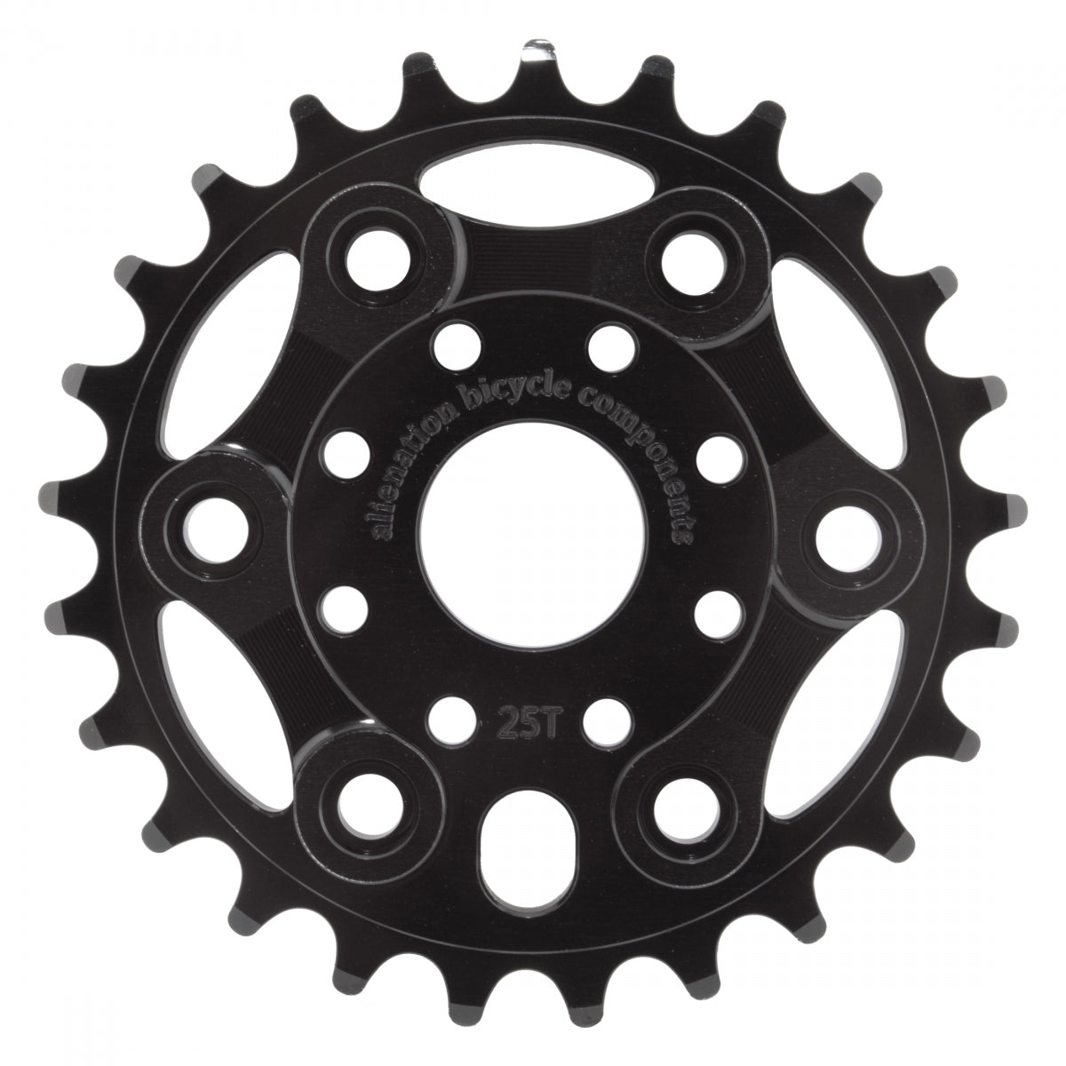 CHAINRING AN 1pc 25T 1/8 LYNX BK