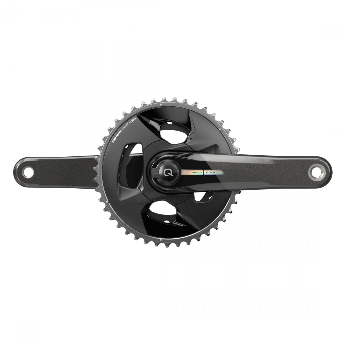 CRANKSET SRAM FORCE AXS WIDE D2 POWERMETER SPINDLE 170x43/30 DM DUB NoBB BK