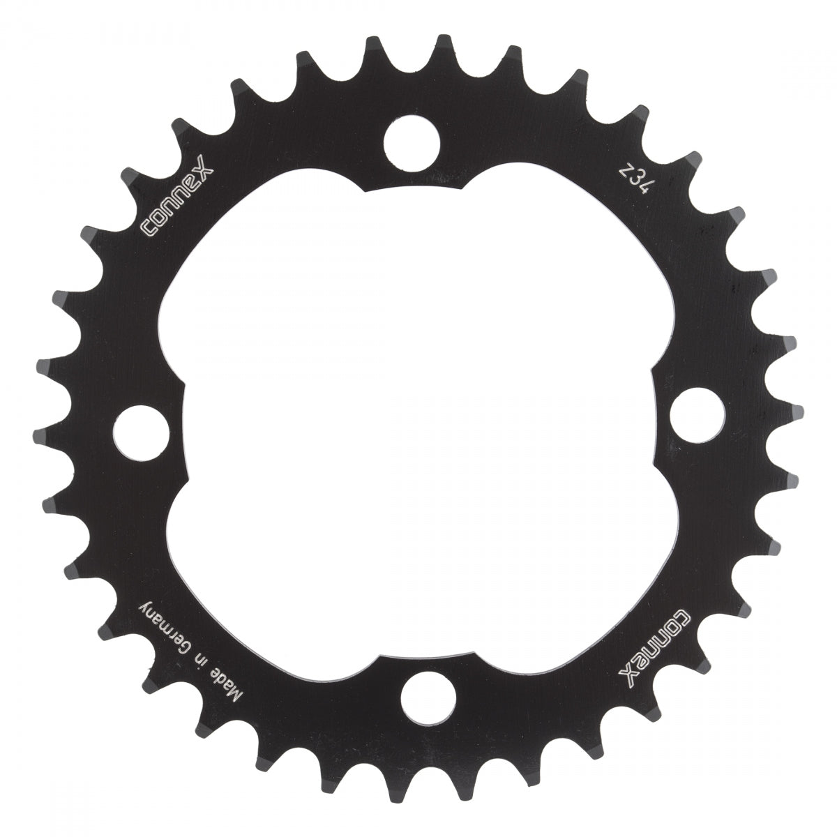 CHAINRING EBIKE CONNEX f/BOSCH-III/YAMAHA/BROSE/BAFANG 104mm 34T 4B BK