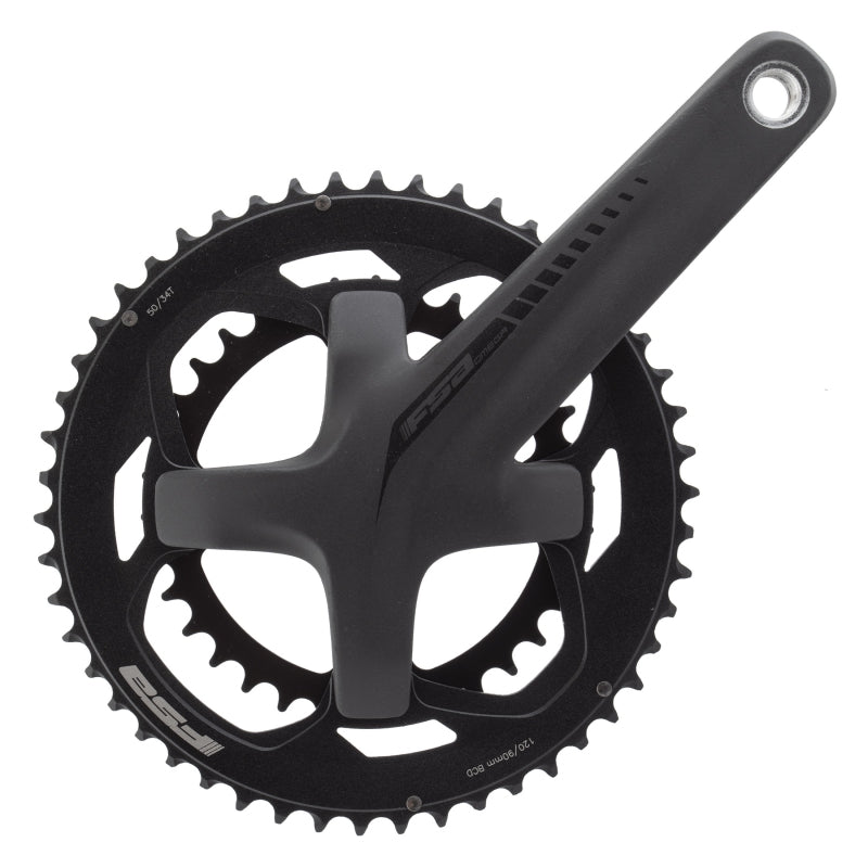 Full Speed Ahead Omega AGX 2x Crankset - 165mm 11-Speed 50/34t DM/90 BCD 19mm MegaExo Spindle N11 BLK
