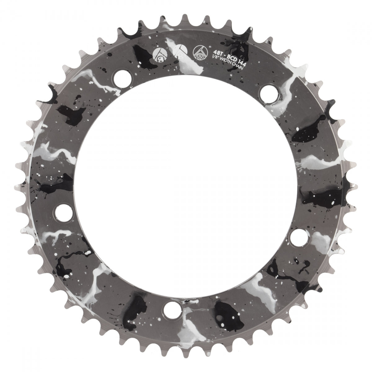 CHAINRING OR8 SPLAT TRK 144mm 48T ALY 1/8 SL-ANO w/BK/WH