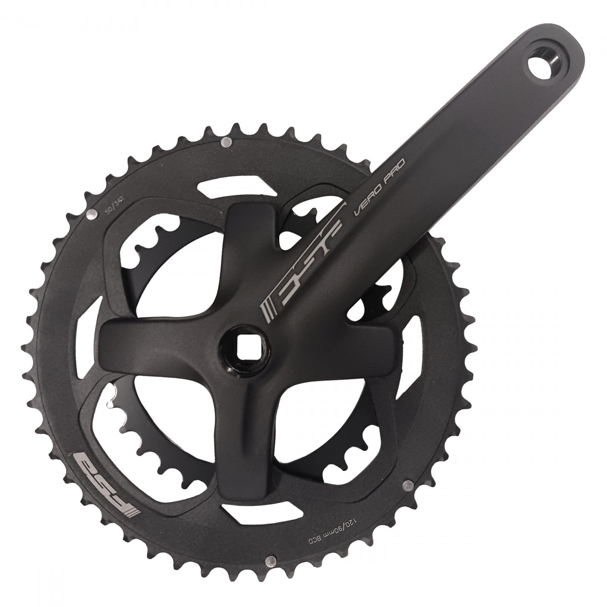 CRANKSET FSA VERO SQR 175x50/34 10/11s BK (M)