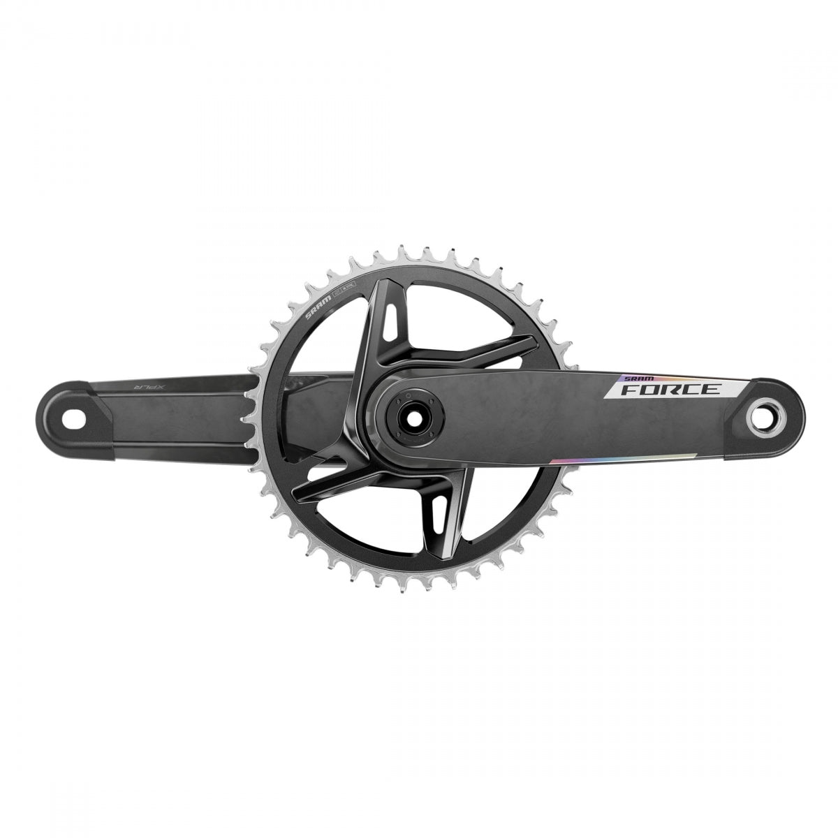 CRANKSET SRAM FORCE 1x E1 XPLR 175x42 DM DUB WIDE NoBB BK (P)