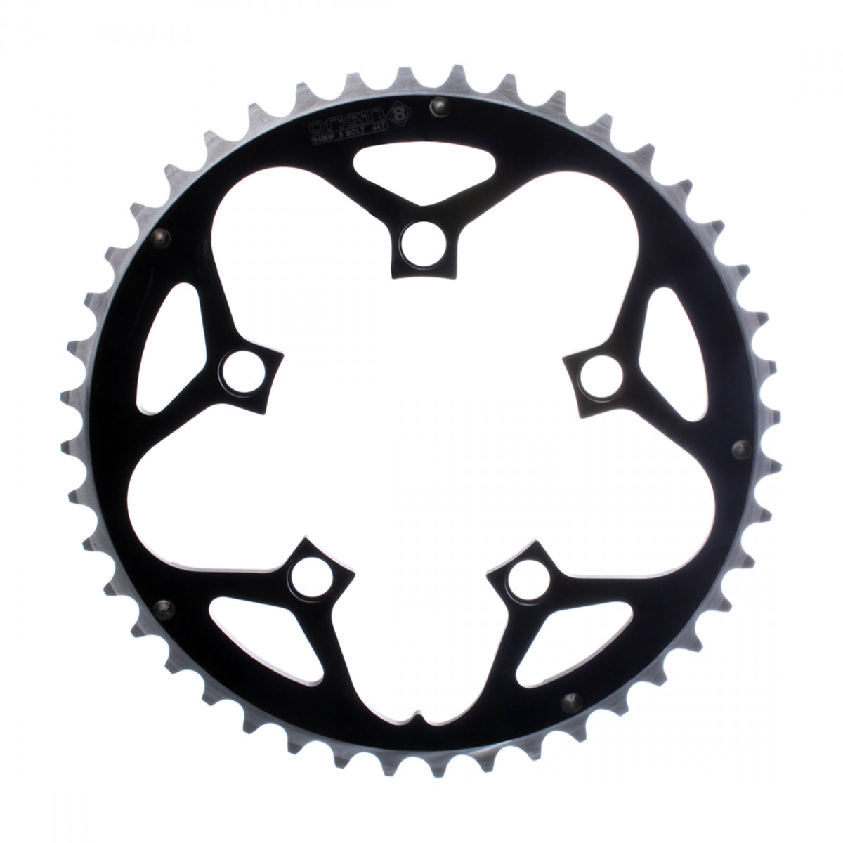 CHAINRING OR8 94mm 44T RAMPED BK/SL