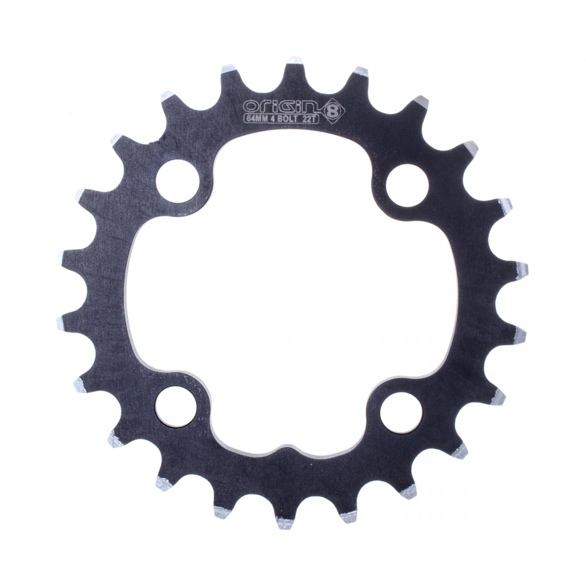CHAINRING OR8 64mm 22T 4B BK/SL