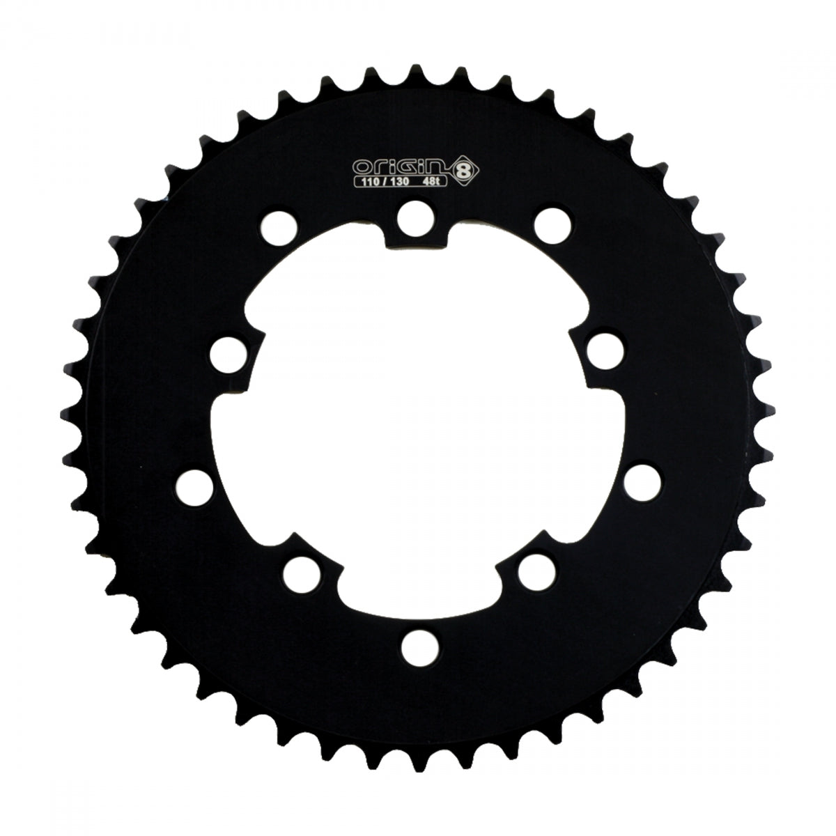 CHAINRING 10H OR8 48T 110/130 BLK 3/32