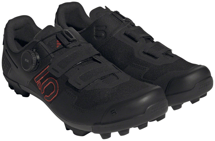 Five Ten Kestrel BOA Mountain Clipless Shoes - Men's Core BLK/Gray Six/Gray Four 9.5
