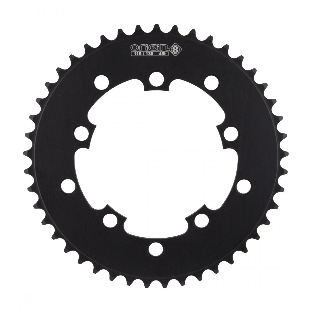 CHAINRING 10H OR8 45T 110/130 BLK 3/32