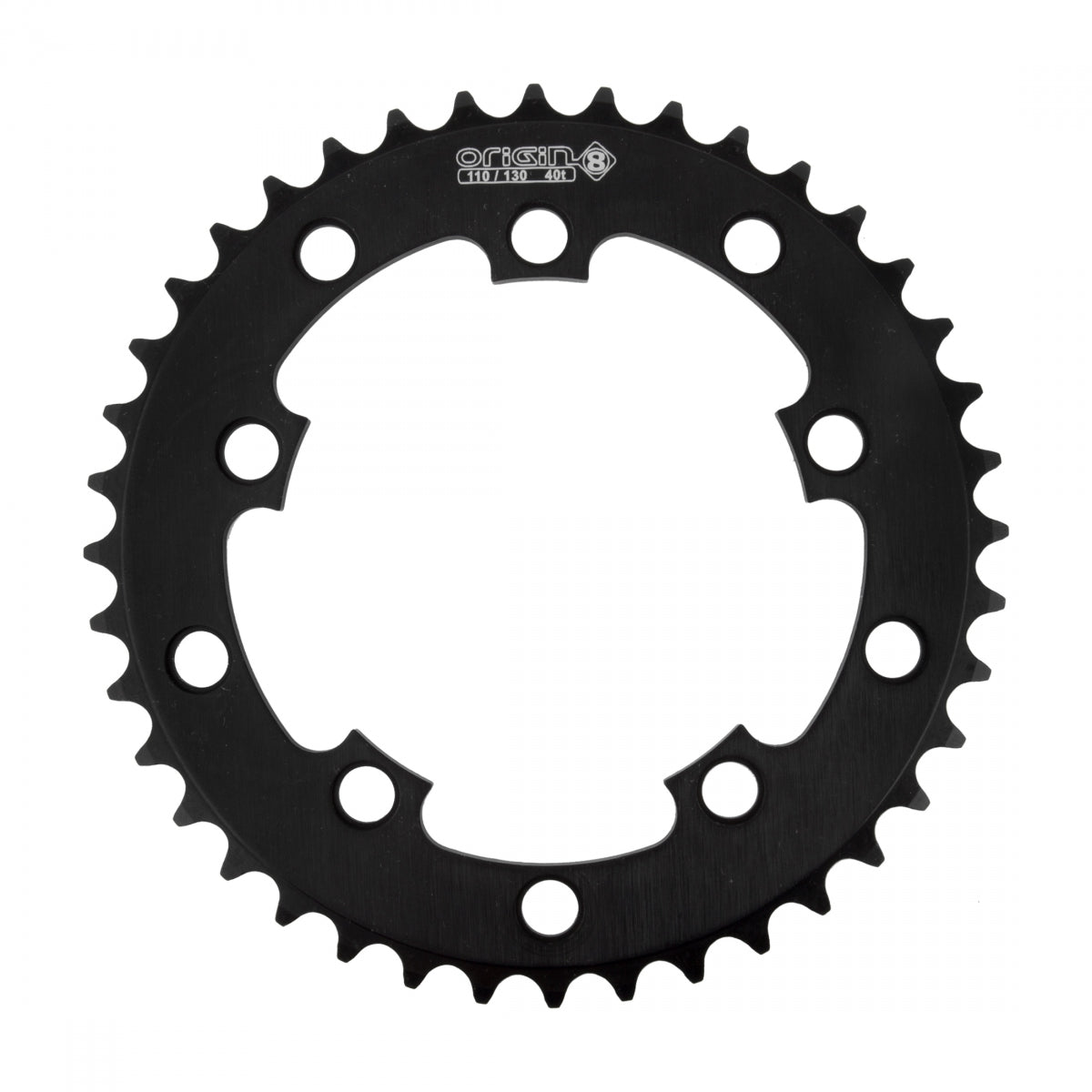 CHAINRING 10H OR8 40T 110/130 BLK 3/32