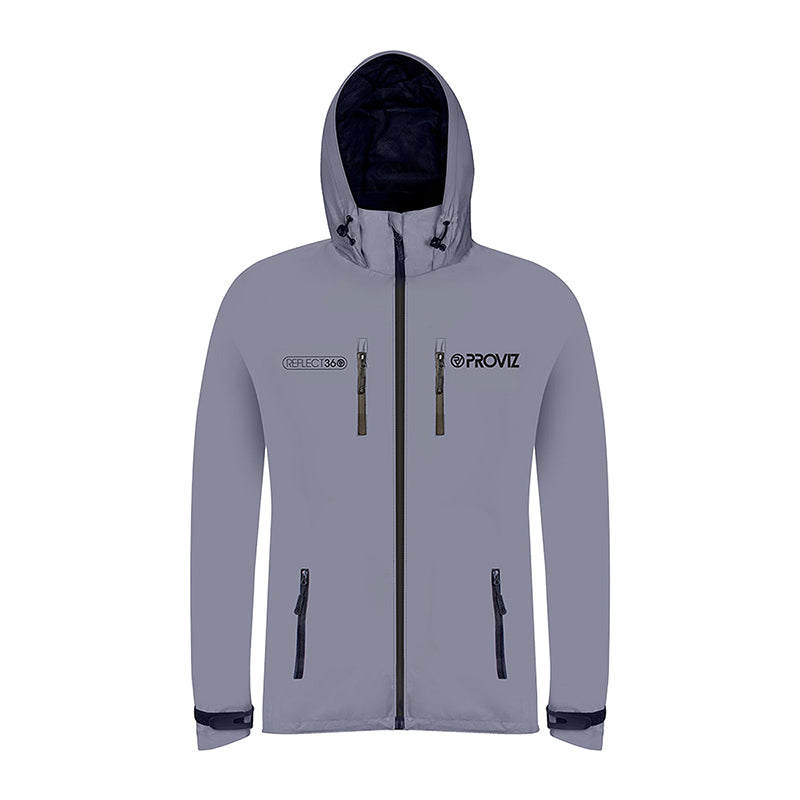 Proviz Reflect360 Outdoor Jacket XXL Men`s Reflective Grey Yes