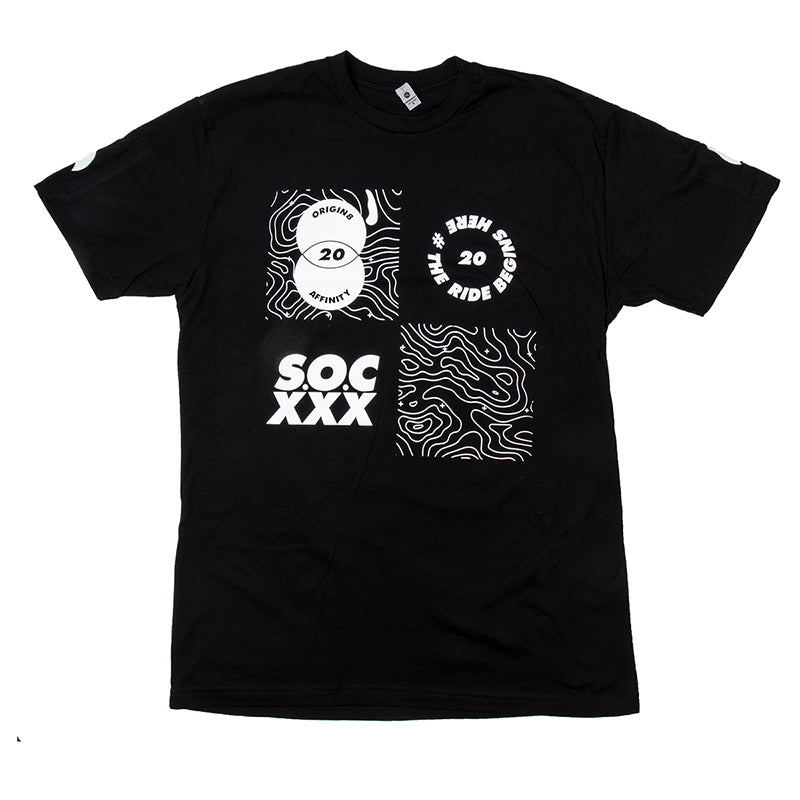 Origin8 Origin8 Affinity 30yr Sea Otter Classic T-Shirt XL Unisex Black Sea Otter Classic 2020