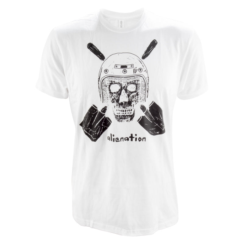 Alienation Undead Trailboss MD Unisex White 100% Cotton Undead Trail Boss