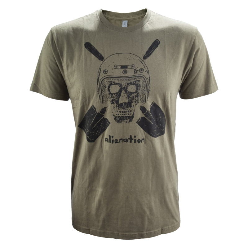 Alienation Undead Trailboss LG Unisex Green 100% Cotton Undead Trail Boss