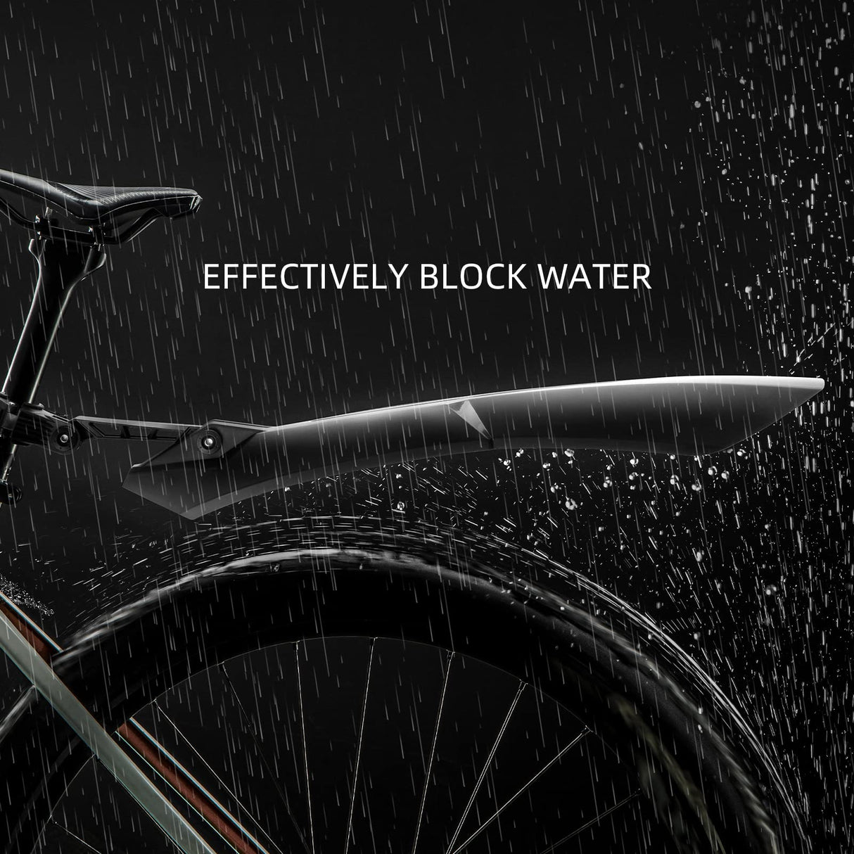 ROCKBROS Bike Adjustable MTB Fenders Mudguard Rear Fenders Cycling Mud Guard