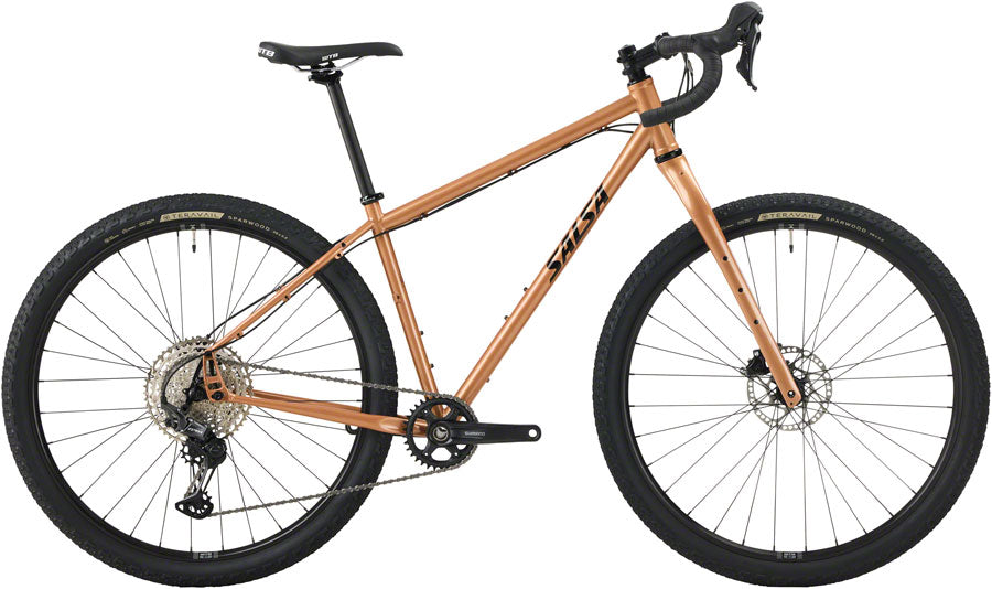 Salsa Fargo GRX 610 1x12 Bike - 29" Steel Brass X-Large