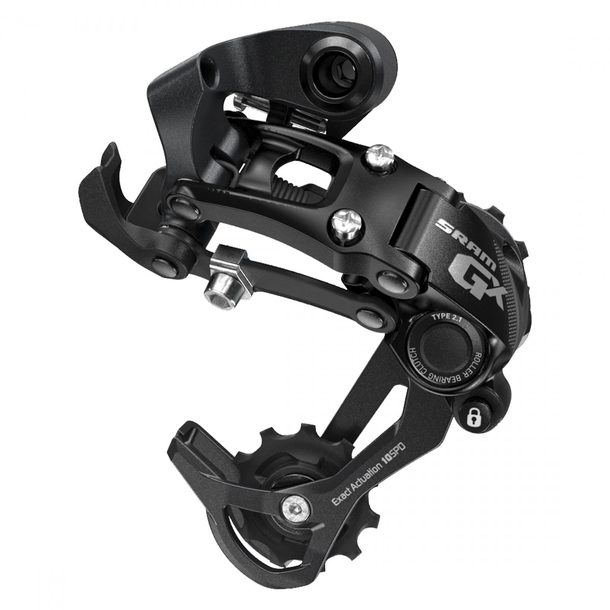 DER SRAM RR GX TYPE2.1 10s SHORT BLK
