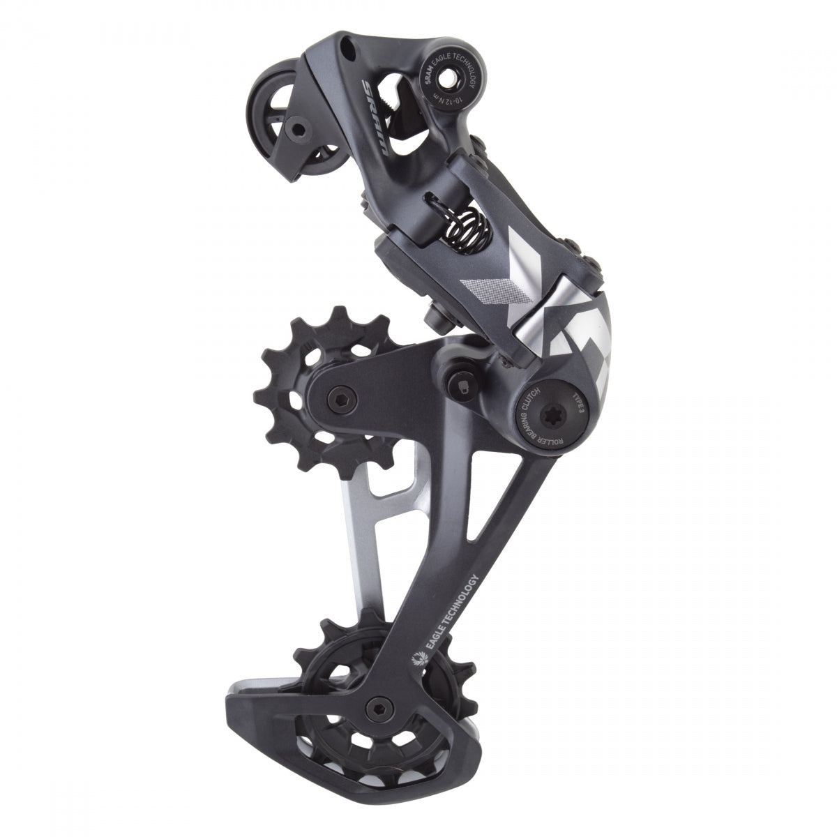 DER SRAM RR X01 EAGLE TYPE3 12s LUNAR GY 52T