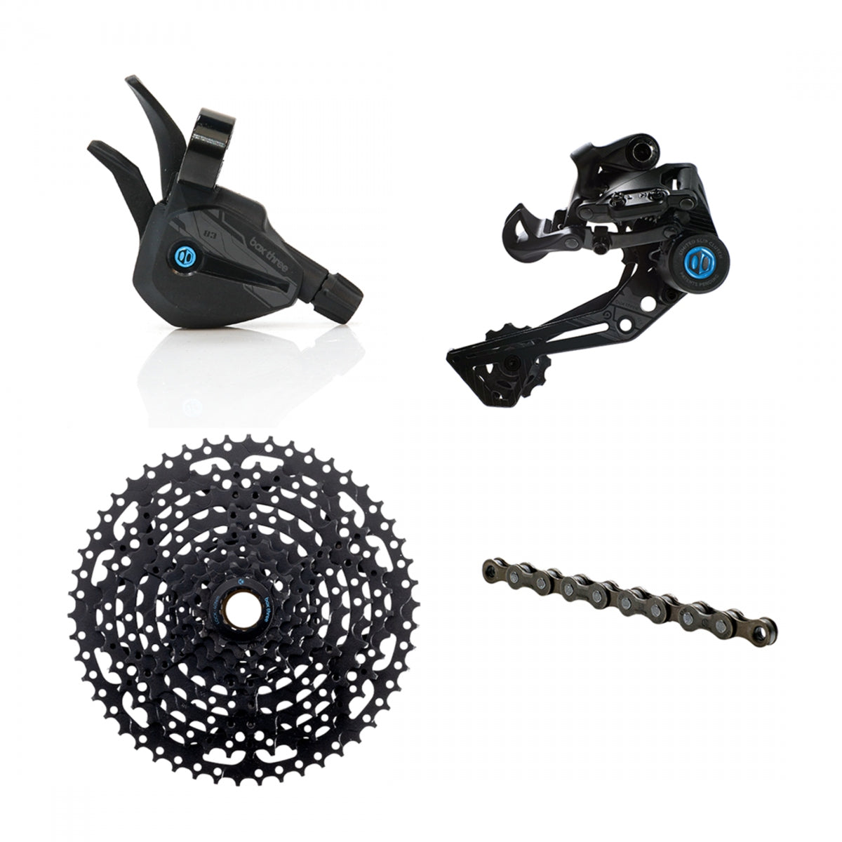GROUP KIT BOX THREE PRIME 9 X-WIDE/SINGLE SHIFT E-BIKE