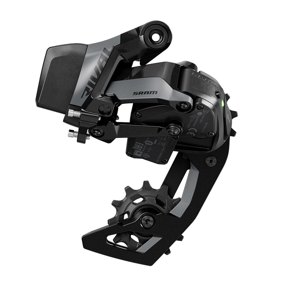 SRAM, Rival AXS E1, Rear Derailleur, Speed: 12, Black