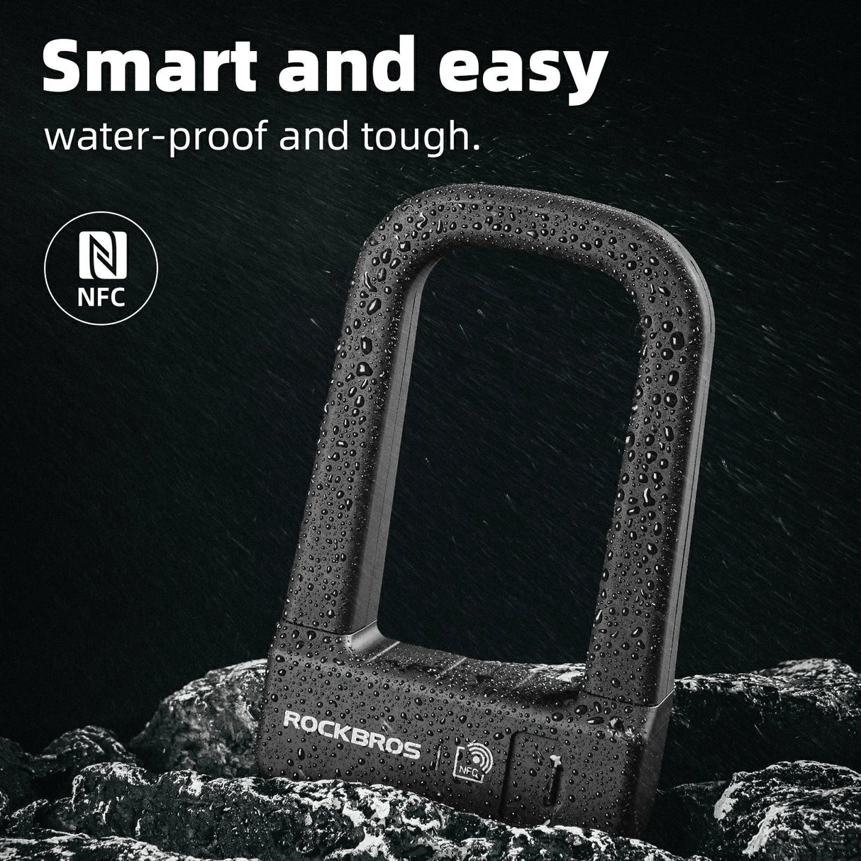 ROCKBROS NFC Smart Bike U Lock