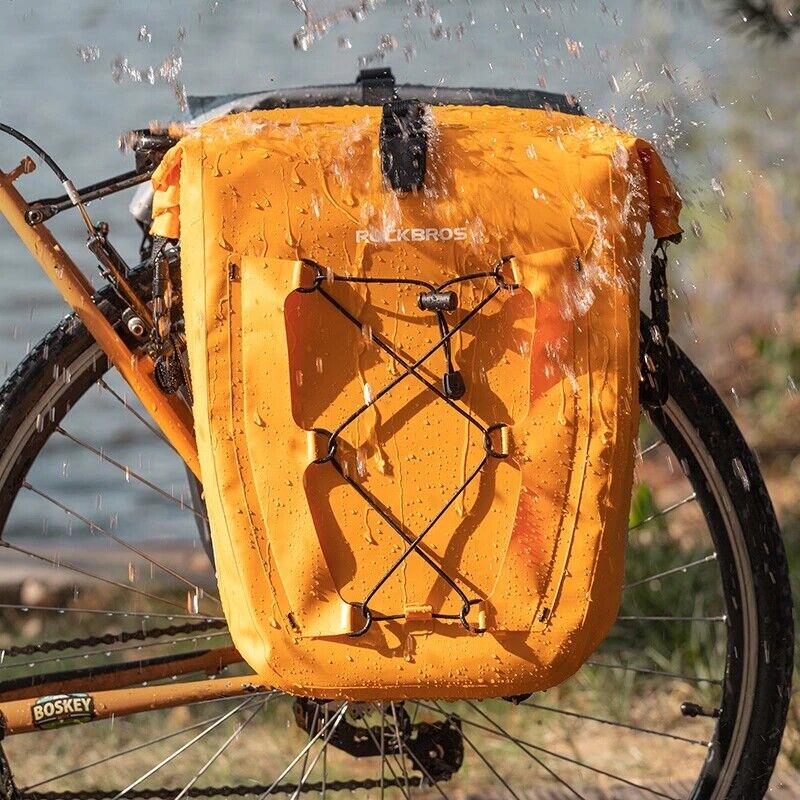Deluxe Large Capacity Bicycle Saddlebag in Various Colours
