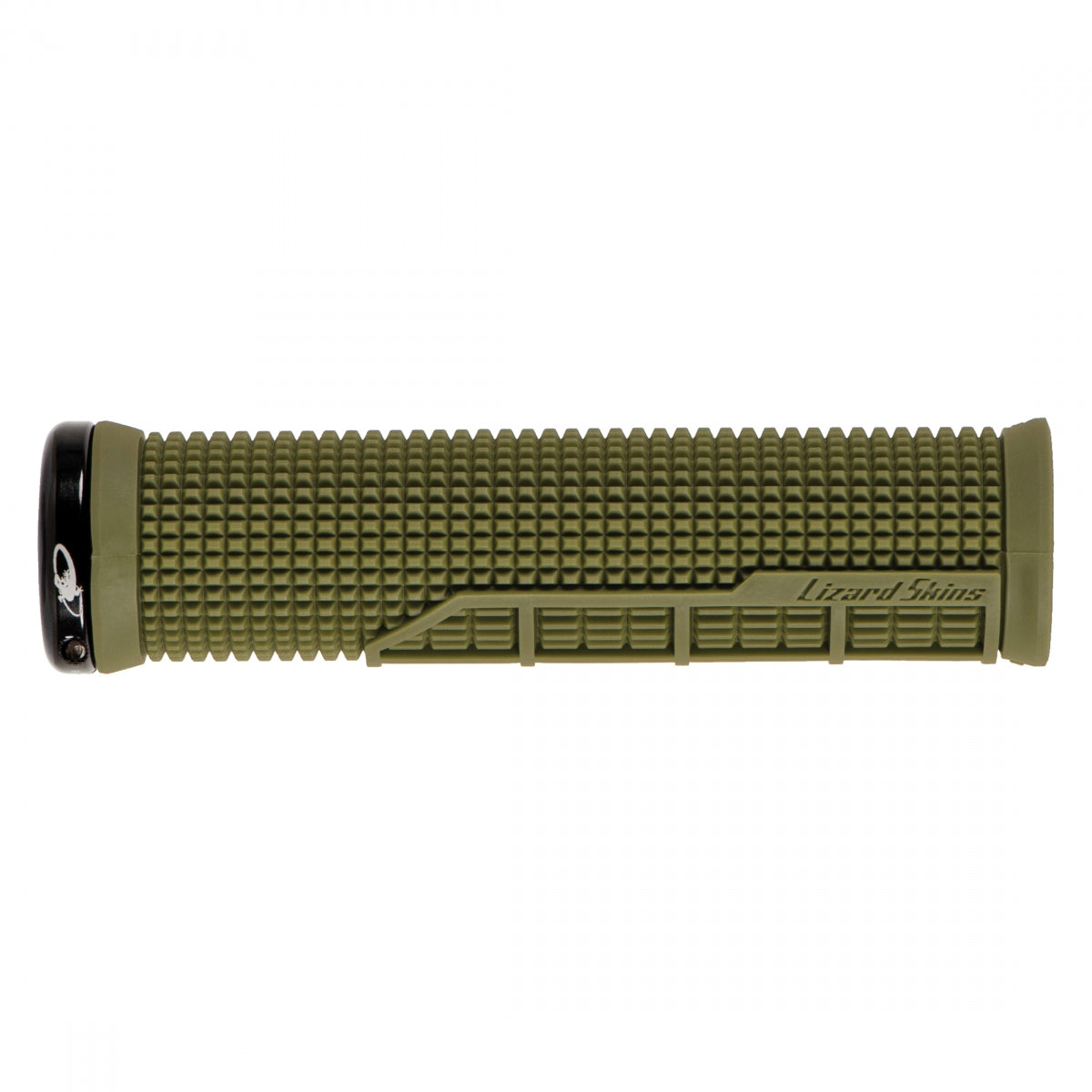 GRIPS LIZARD LOCK-ON MACHINE SGL CLAMP GN/BK