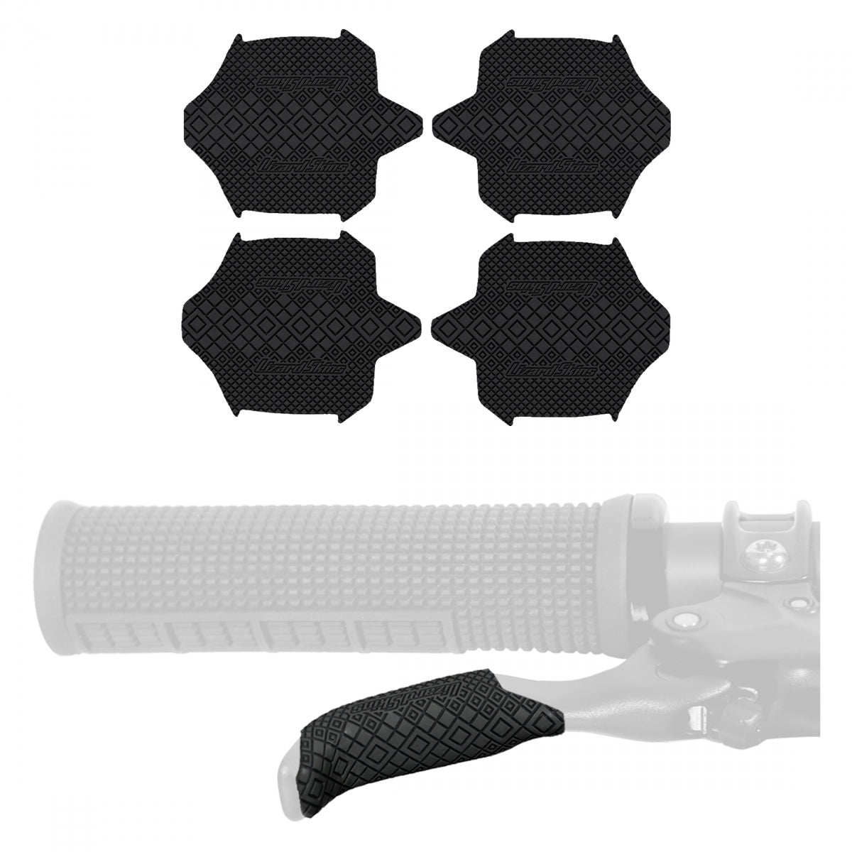 GRIPS LIZARD BRAKE LEVER DSP BK
