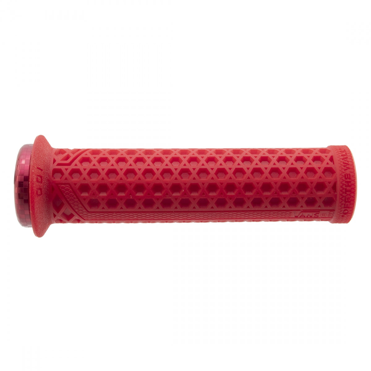 GRIPS ODI LOCKON BONUS MTN VANS V2.1 RD/RD-CHKR-CLAMP 130mm