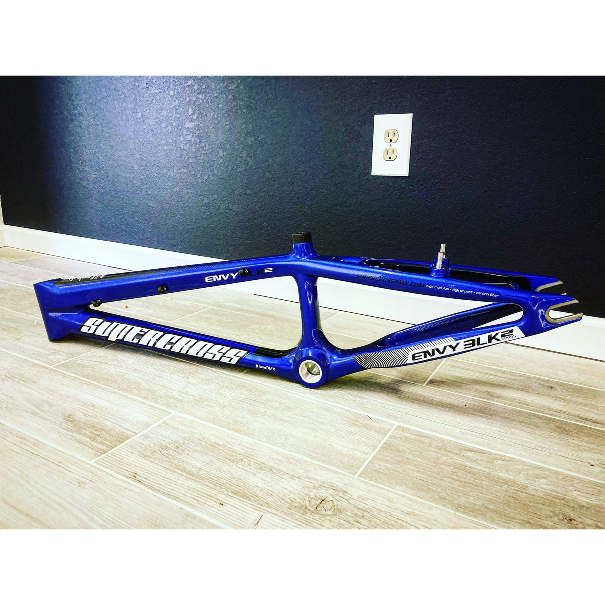 Supercross BMX | ENVY BLK 2 - Carbon Fiber BMX Race Frame
