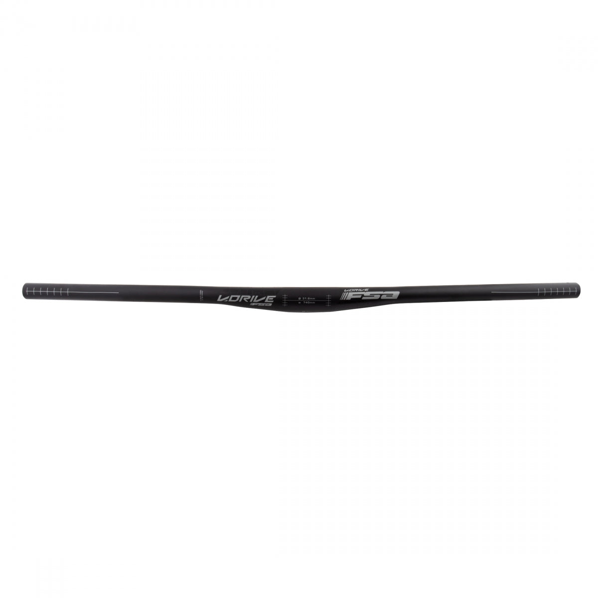 HBAR FSA V-DRIVE MTN FLAT 31.8x740mm BK (J)